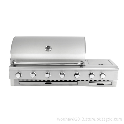 Stainless Steel Built in Gas Grill Barbecue with Side Burners (WSH-BI01)